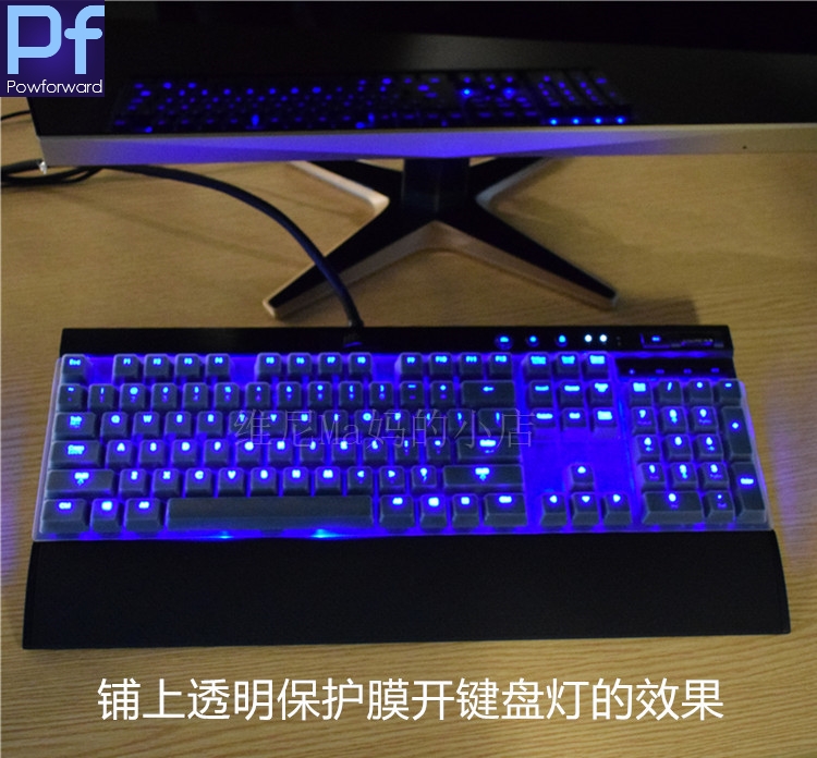 Gaming Keyboard Corsair - CORSAIR-غطاء لوحة مفاتيح الكمبيوتر ، مقاوم