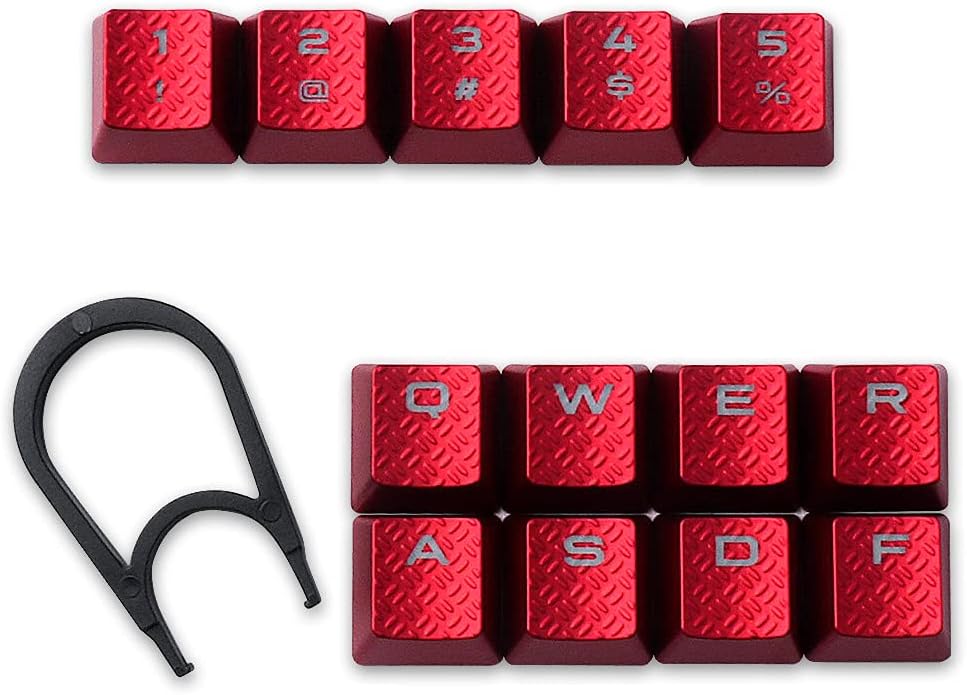 Gaming Keyboard Corsair - أغطية مفاتيح بإضاءة خلفية FPS بديلة