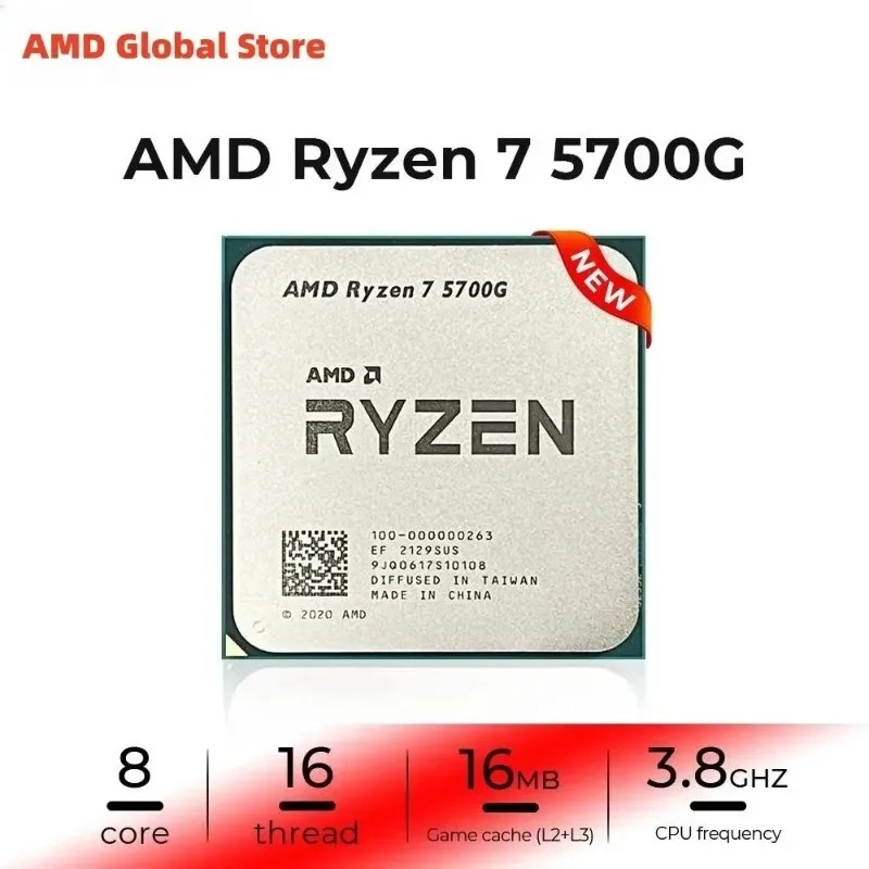 معالج AMD Ryzen 7 5700G جديد 1 - مراجعة Amd Cpu Ryzen 7 وسعره