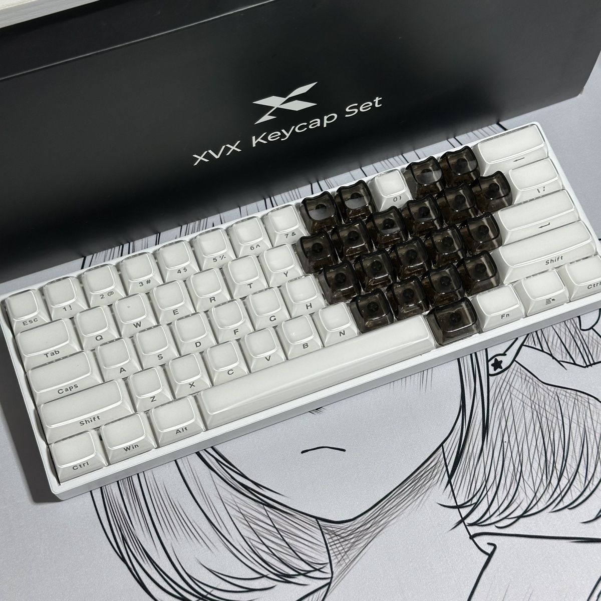 20 قطعة من أغطية المفاتيح 1U ب - مراجعة Keyboard Lube Kit وسعره