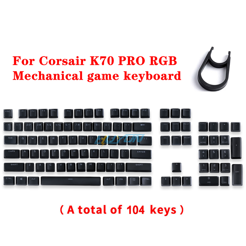 أغطية مفاتيح PP+ PBT جديدة بدي - مراجعة Gaming Keyboard Corsair وسعره