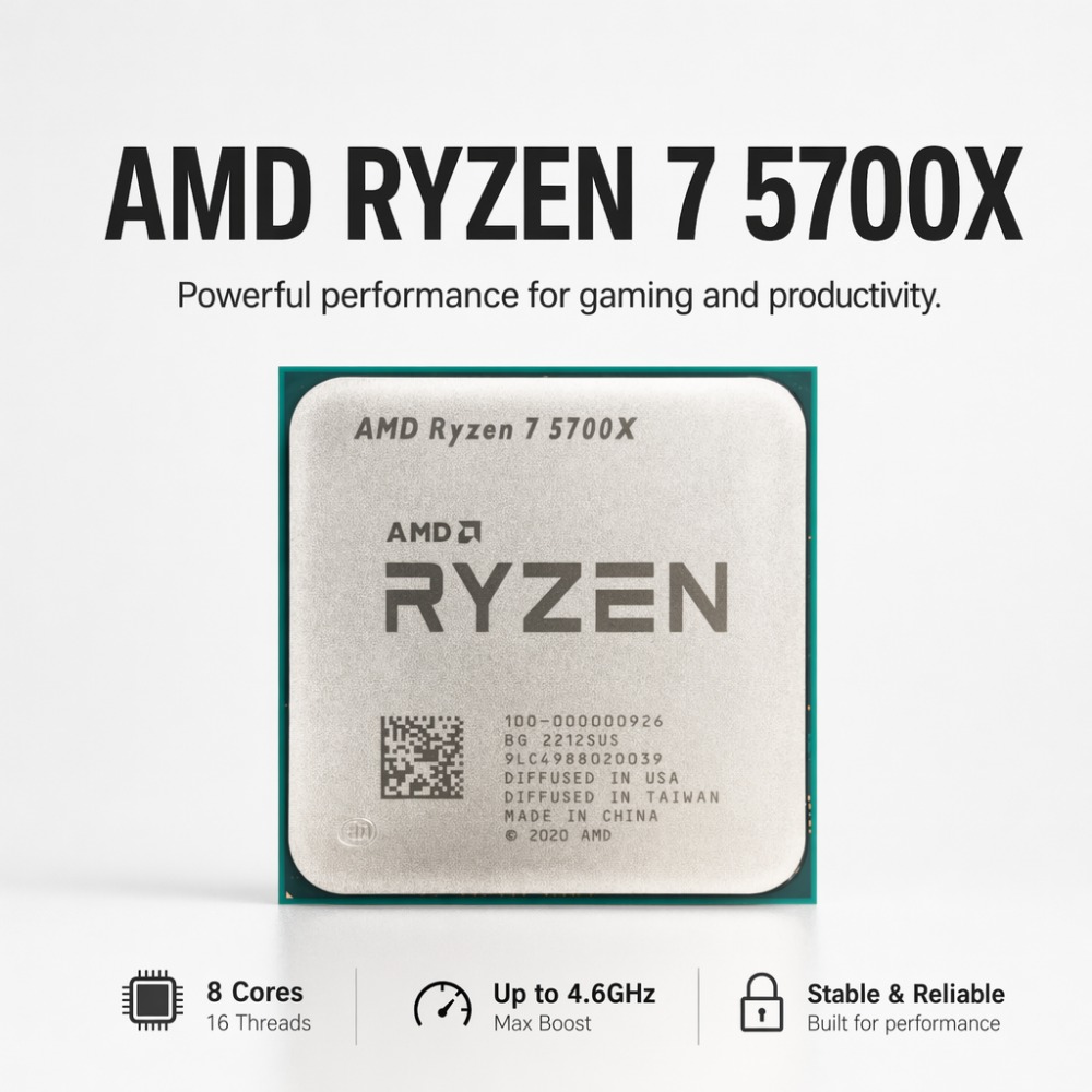 معالج سطح المكتب AMD Ryzen 7 5 - مراجعة Amd Cpu Ryzen 7 وسعره