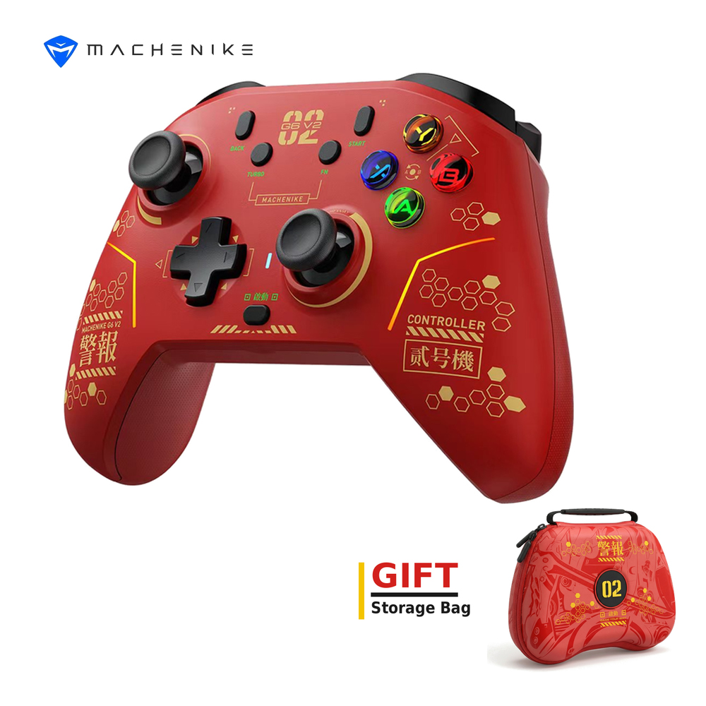 وحدة تحكم لاسلكية MACHENIKE G6 - مراجعة Gaming Keyboard Hall Effect وسعره