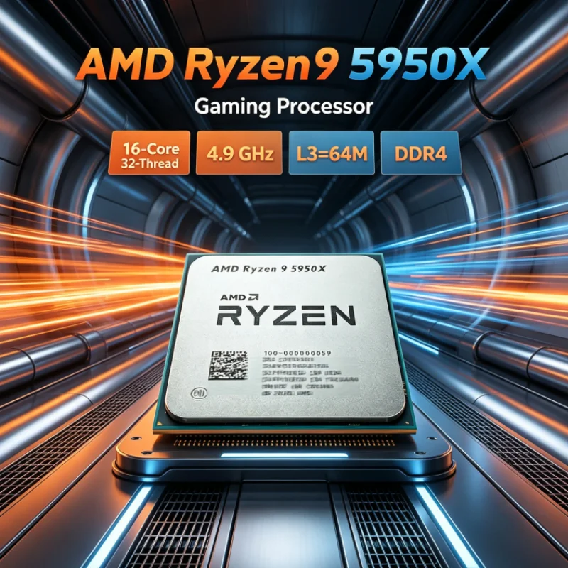 معالج AMD Ryzen 9 5950X DDR4 ل - مراجعة Amd Cpu Ryzen 9 وسعره