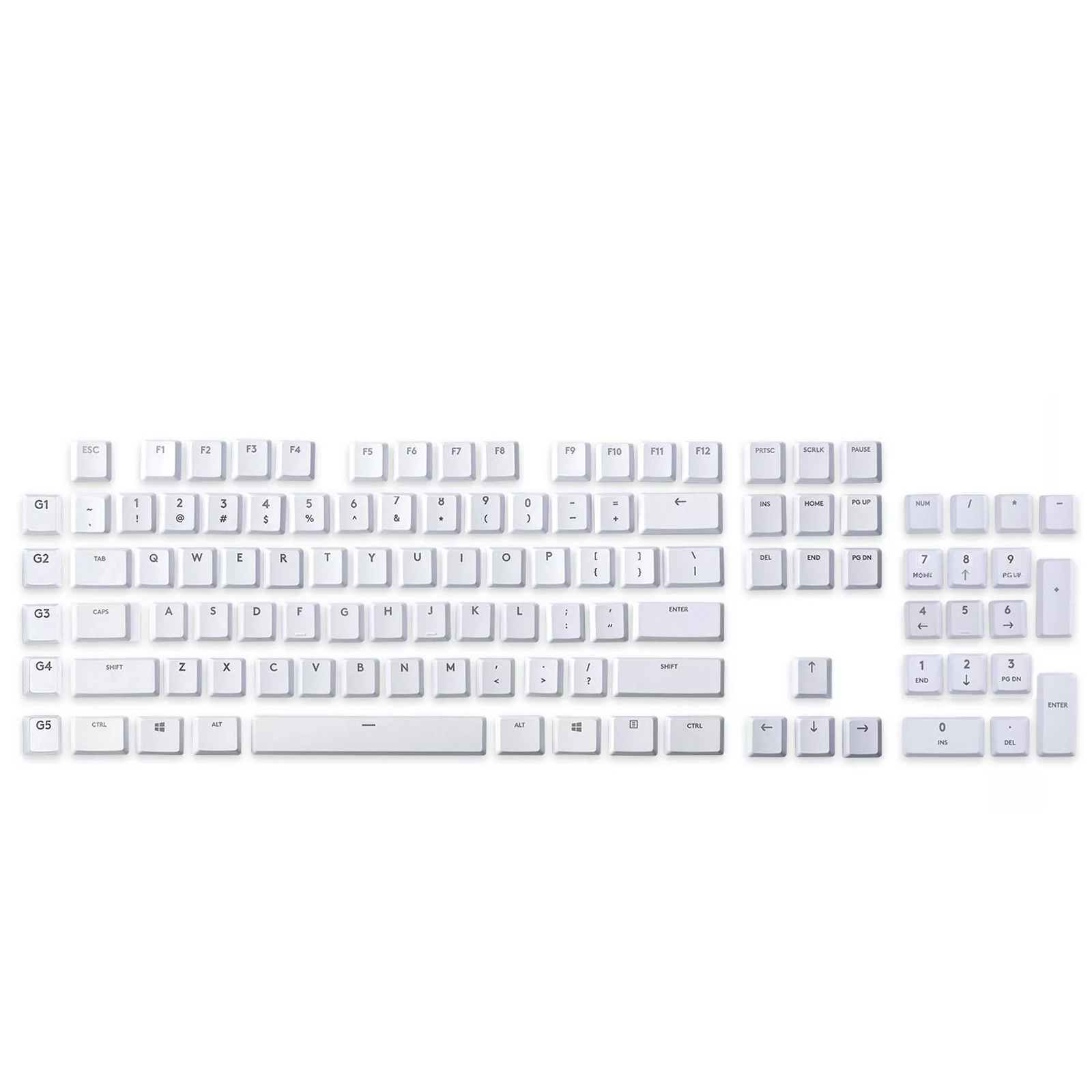مجموعة واحدة من أغطية المفاتيح - مراجعة Gaming Keyboard Tkl وسعره