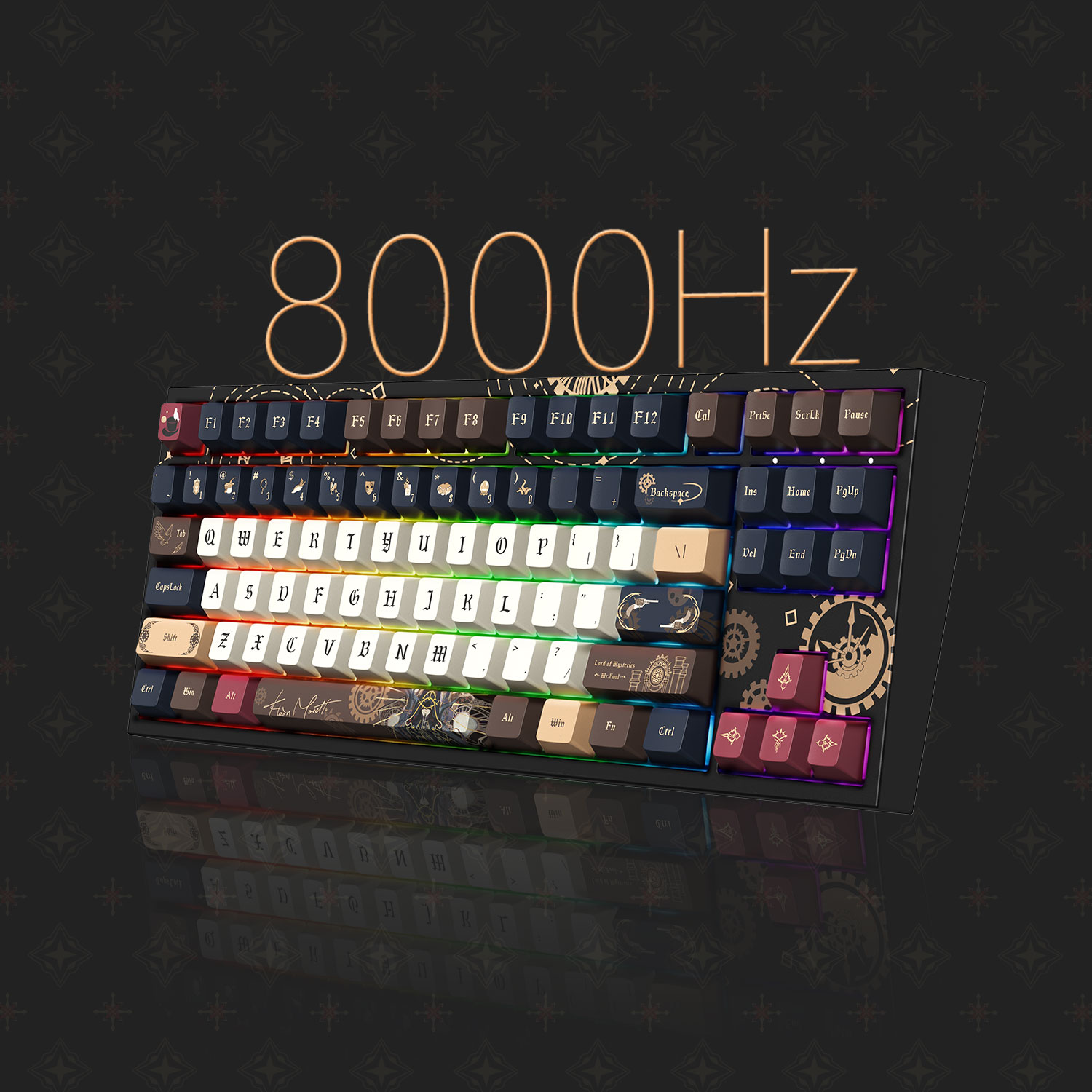 لوحة مفاتيح ميكانيكية لاسلكية  - مراجعة Gaming Keyboard Tkl وسعره