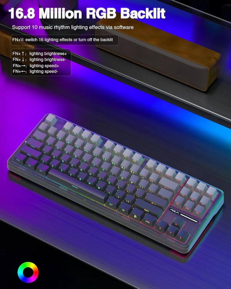 لوحة مفاتيح ألعاب ميكانيكية لا - مراجعة Gaming Keyboard Tkl وسعره